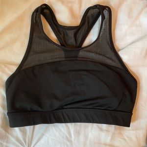 Lululemon black sports bra size 2